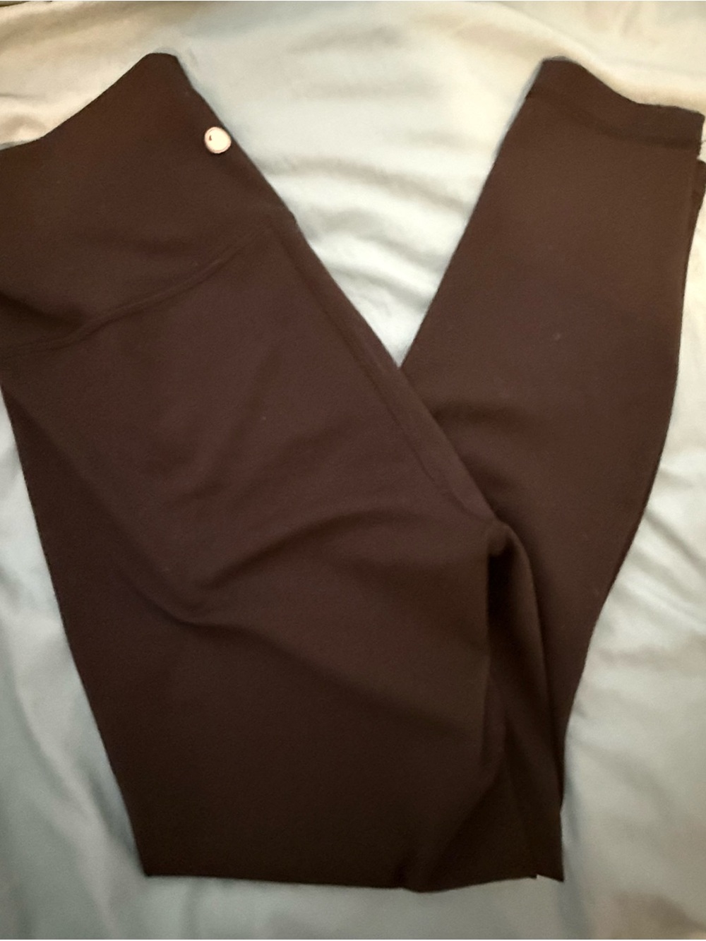 Yogalicious black High-Waist Ponte Leggings